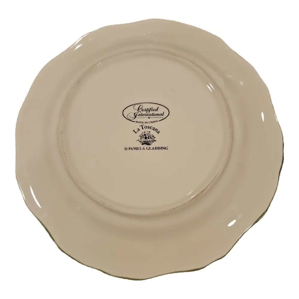 Certified International LA TOSCANA, Pamela Gladding 8 1/2